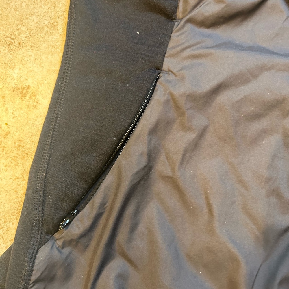 Lululemon Sprinter Zip Up Long Sleeve Jacket Knit SleevesHidden Hood Size 4 - Picture 6 of 11